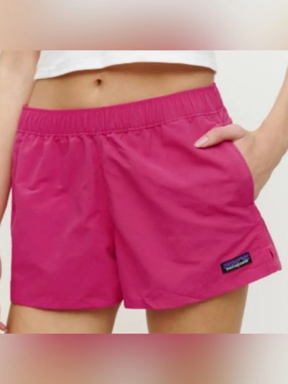Patagonia Women’s Pink Shorts - Picture 1 of 7